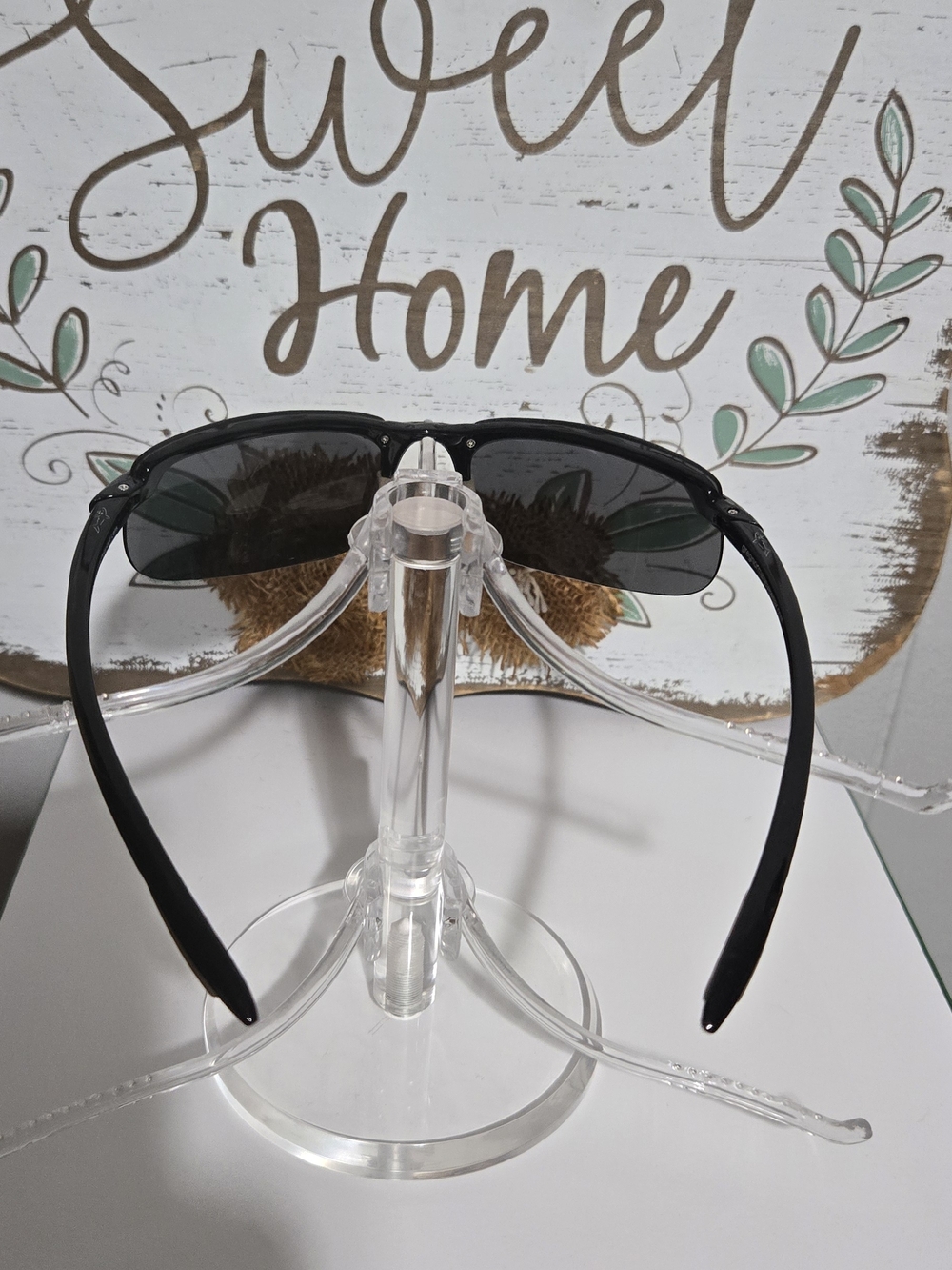 Greg Norman Collection Black Wrap Polarized Sunglasses - Picture 2 of 6